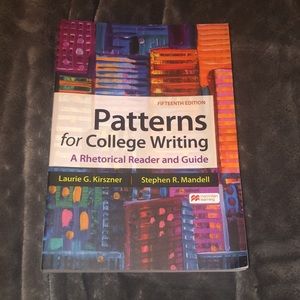 Patterns for college writing college book/ Fifteenth edition